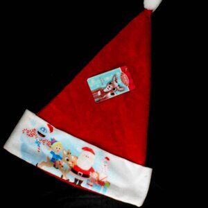 Retro Inspired Rudolph the Red-Nosed Reindeer Santa Hat Christmas Costume